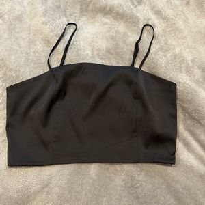 Forever 21 black crop top